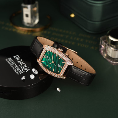 Đồng hồ nữ chính hãng IW Carnival IW537L-1 Kính chống xước ,Chống nước 30m ,Bảo hành 24 tháng,Máy pin Quartz,dây da đen xịn,thiết kế mặt chữ nhật đơn giản dễ đeo