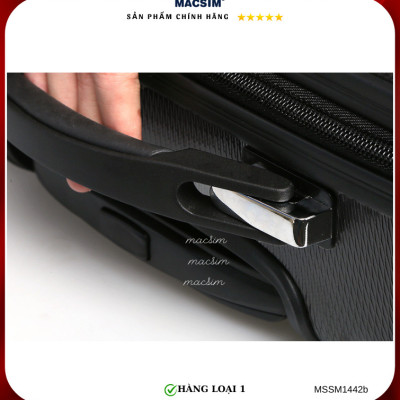 Vali cao cấp Macsim Smooire MSSM1442-b cỡ 16 inch màu đen - Hàng loại 1