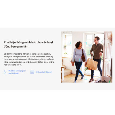 Camera Wifi EZVIZ Mắt Kép 2K Trong Nhà CS-C60p-R100-8H33WF Đàm Thoại 2 Chiều Hàng nhập khẩu