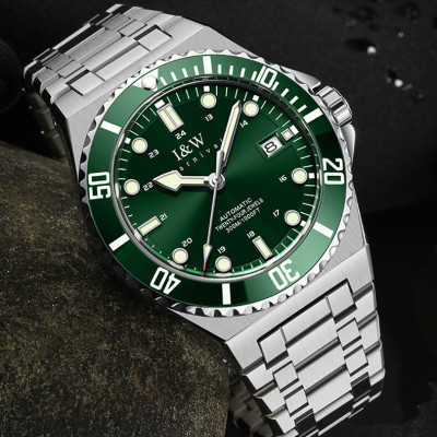 Đồng hồ nam chính hãng IW Carnival IW726G-5 ,Kính sapphire,chống xước,Chống nước30m,BH24 tháng,Máy điện tử(pin),dây da