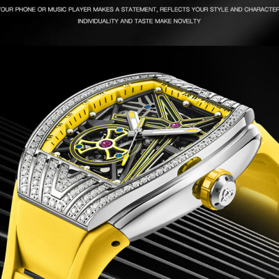 Đồng hồ nam chính hãng IW Carnival Sport IW759G-1,kính sapphire,chống xước,chống nước 50m,Bh 24 tháng,máy cơ (automatic), dây cao su chính hãng