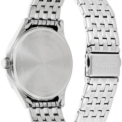 Đồng Hồ Nam Citizen Dây Thép Không Gỉ BF2020-51E - Mặt Đen