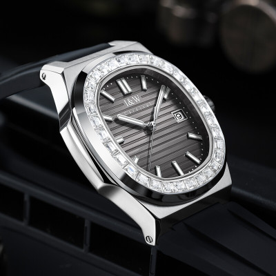Đồng hồ nam chính hãng IW Carnival IW721G-5,kính sapphire,chống xước,chống nước 50m,Bh 24 tháng,máy cơ (automatic)