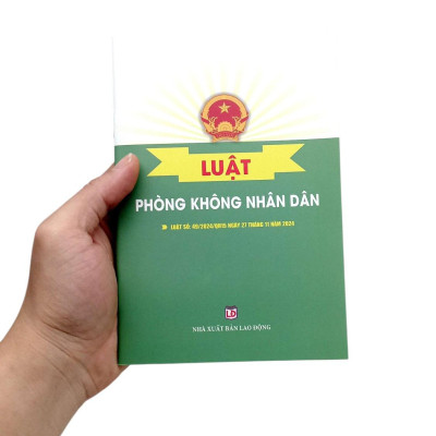 Sách - Luật Phòng Không Nhân Dân