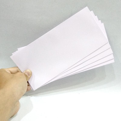 Bao Thư Trắng Toppoint Giấy Thơm Có Keo 10.8 x 23.5 cm - Hồng (20 Cái/Lốc)