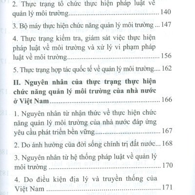 Chức Năng Quản Lý Môi Trường Của Nhà Nước Đáp Ứng Yêu Cầu Phát Triển Bền Vững Ở Việt Nam (Sách chuyên khảo) - TS. Bùi Xuân Phái