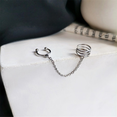 Khuyên tai phong cách Hàn Quốc nhẹ nhàng unisex