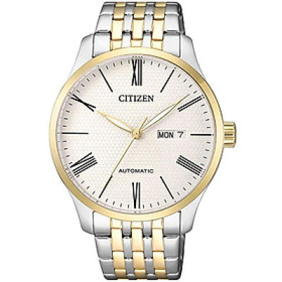 Đồng Hồ Nam Citizen Dây Thép Không Gỉ NH8354-58A - Mặt Trắng