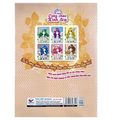 Tô Màu Công Chúa Xinh Đẹp - Công Chúa Đoan Trang (Tái Bản 2023) (TV)