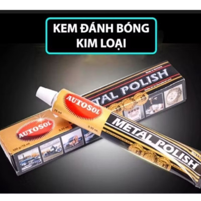 1 LỌ KEM ĐÁNH BÓNG KIM LOẠI NHÔM GANG ĐỒNG INOX SẮT SÁNG BÓNG NHƯ MỚI LUÔN