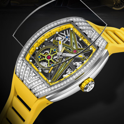 Đồng hồ nam chính hãng IW Carnival Sport IW759G-1,kính sapphire,chống xước,chống nước 50m,Bh 24 tháng,máy cơ (automatic), dây cao su chính hãng