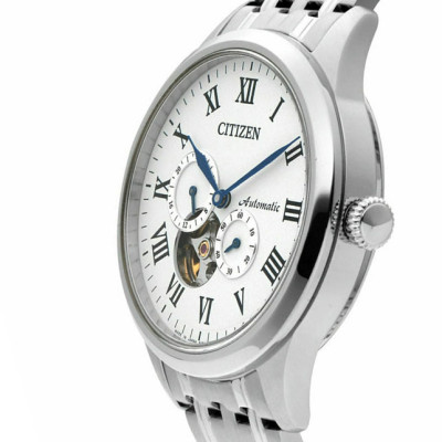 Đồng Hồ Nam Citizen Dây Thép Không Gỉ Máy Cơ-Automatic NP1020-82A - Mặt Trắng (Sapphire)