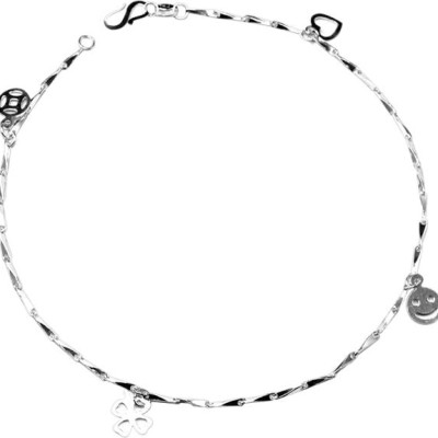 Lắc Chân Nữ Bạc Hiểu Minh LC031