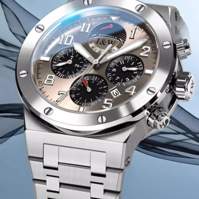 Đồng hồ nam chính hãng IW CARNIVAL IW655G-1 Kính sapphire ,chống xước ,Chống nước 50m ,Bảo hành 24 tháng,Máy cơ (Automatic),dây thép không gỉ 316L