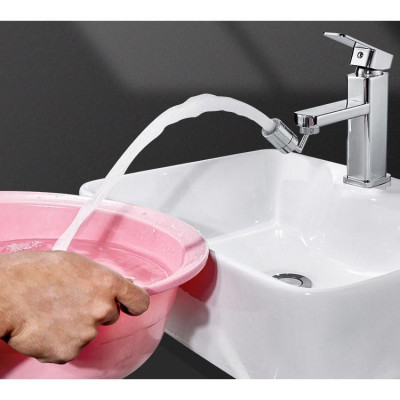 Đầu nối nối vòi nước thông minh xoay 720 độ tăng áp lực nước