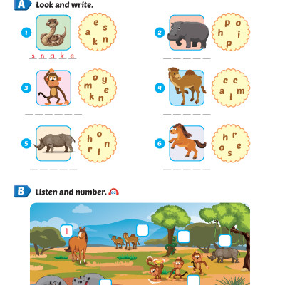 Bài tập Bổ trợ Tiếng Anh 4 i-Learn Smart Start