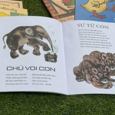 COMBO 7 CUỐN TRUYỆN TRANH DÂN GIAN NGA - DỊCH GIẢ LÊ HẢI ĐOÀN