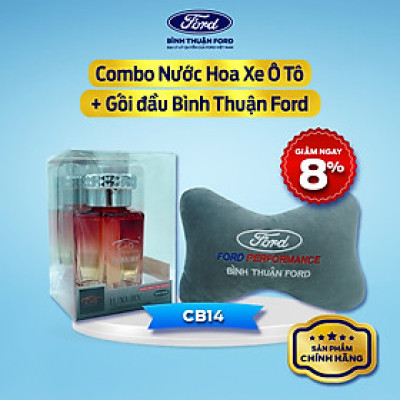 [COMBO GIÁ HỜI] Nước Hoa Xe Ô Tô + Gối Tựa Đầu Ô Tô | Chính Hãng