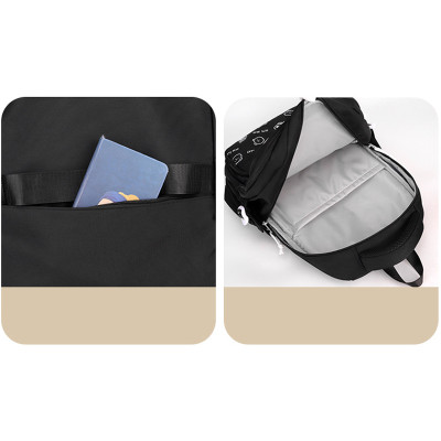 Balo thời trang phong cách Hàn Quốc dày dặn chống thấm nước dùng cho đi học, đi chơi - BEE GEE – BLTT9162