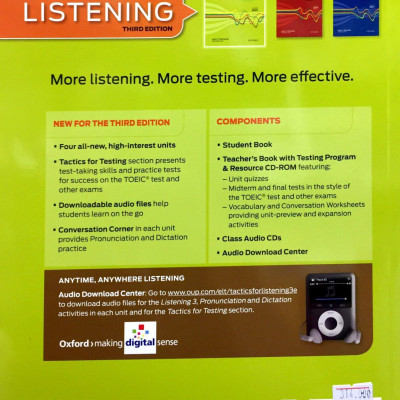 Basic Tactics For Listening, 3rd Edition