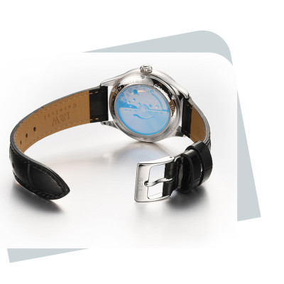 Đồng hồ nữ chính hãng I&W CARNIVAL IW582G-2 Kính sapphire ,chống xước ,Chống nước 30m ,Bảo hành 24 tháng,Máy cơ (Automatic),dây da cao cấp, thiết kế đơn giản dễ đeo