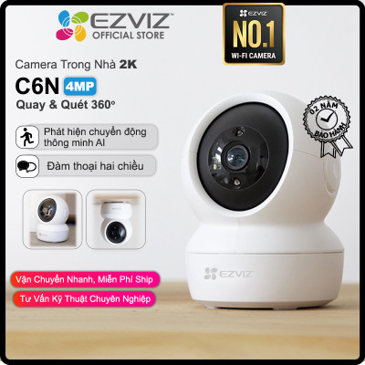Camera IP Wifi Trong Nhà EZVIZ C6N 4MP 2K - Hàng Chính Hãng