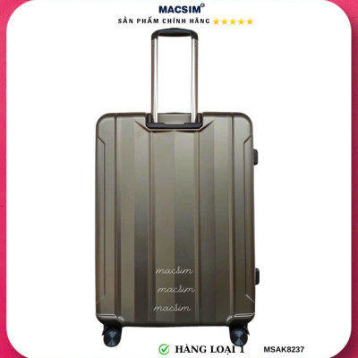 Vali cao cấp Macsim Aksen hàng loại 1 MSAK8237 cỡ 28 inch-màu ghi xám