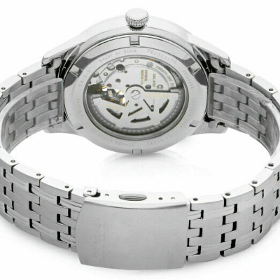 Đồng Hồ Nam Citizen Dây Thép Không Gỉ Máy Cơ-Automatic NP1020-82A - Mặt Trắng (Sapphire)