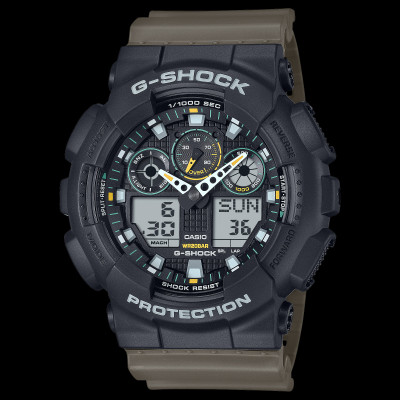 Đồng hồ Casio G-Shock GA-100TU-1A3DR Chính Hãng
