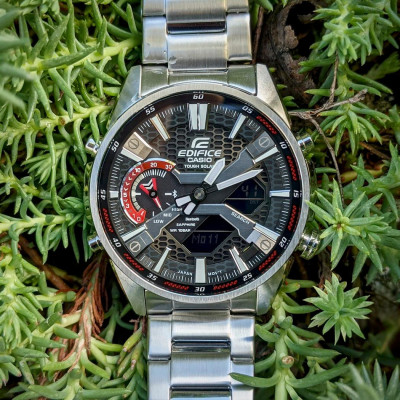 Đồng Hồ Nam Dây Thép Casio Edifice ECB-S100D-1ADF Chính Hãng - ECB-S100D-1A