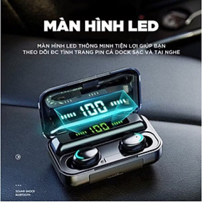 BỘ TAI NGHE NHẠC KẾT NỐI BLUETOOTH F9PORO THẾ HỆ MỚI ÂM THANH CỰC HAY CHUẨN 