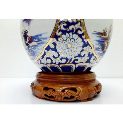 Bình hút lộc " Thuận buồm xuôi gió" vẽ vàng