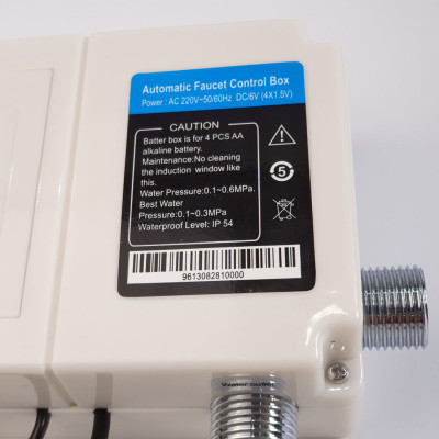 Vòi Lavabo cảm ứng Eurolife EL-A100 (Trắng bạc)