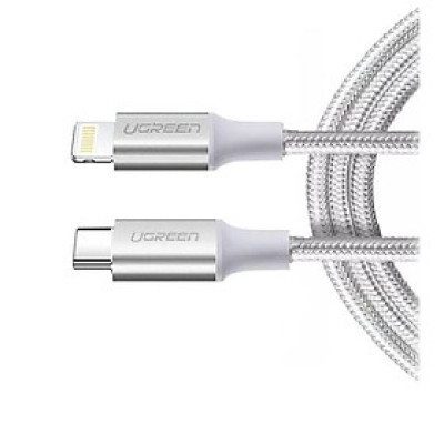 Cáp usb type c ra lightning 2.0 màu trắng 2m Ugreen 304OL70525US Hàng chính hãng