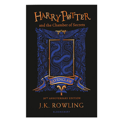 Harry Potter Part 2: Harry Potter And The Chamber Of Secrets (Paperback) Ravenclaw Edition (Harry Potter và Phòng chứa bí mật) (English Book)