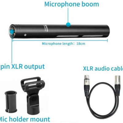 Micro thu âm shotgun BOYA BY-BM6060L hàng chính hãng.