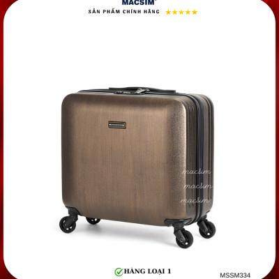 Vali cao cấp Macsim Smooire MSSM334 cỡ 16 inch màu gold - Hàng loại 1