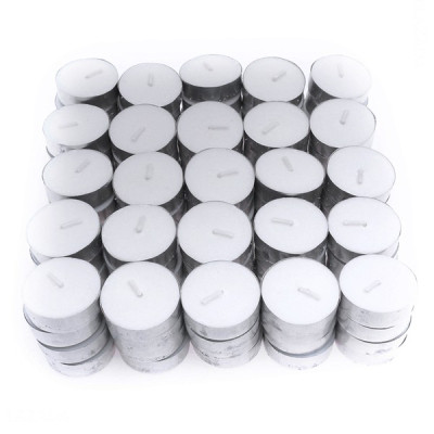 Hộp 10 viên nến tealight cháy 4h không mùi, không khói 