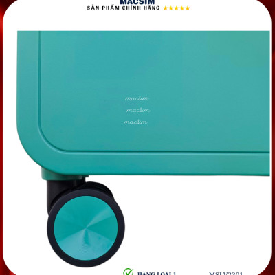 Vali cao cấp Macsim SMLV2301 cỡ 20 inch màu xanh (green)- Hàng loại 1