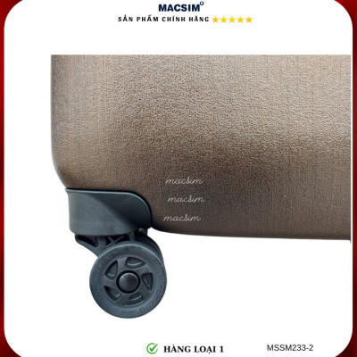 Vali cao cấp Macsim Smooire MSSM1233-2 cỡ 21 inch màu gold hàng loại 1