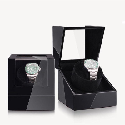 Hộp Đựng Đồng Hồ Cơ Xoay Mẫu Mới Chất Liệu Gỗ Phủ Sơn PU Cao Cấp
