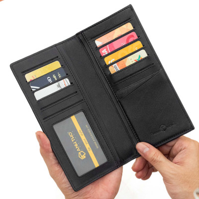 Ví dài da bò EMO | MNLW-01 | Anh Tho leather