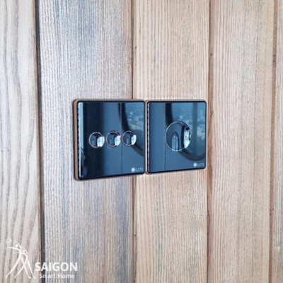 Công Tắc Thông Minh Luto 3 Nút/ Hàng Chính Hãng