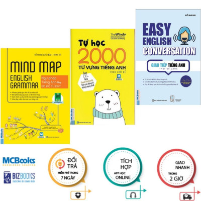 Sách - Học Tiếng Anh Bằng Mindmap English Grammar - Qua Sơ Đồ Tư Duy - MCBooks