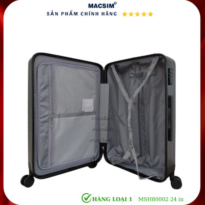 Vali cao cấp Macsim Hanke MSH80002 size 29inch màu đen - Hàng loại 1