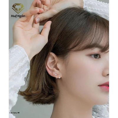 Bông tai bạc Ý 925 Huệ Ngân-Xinh Xắn RYE141128