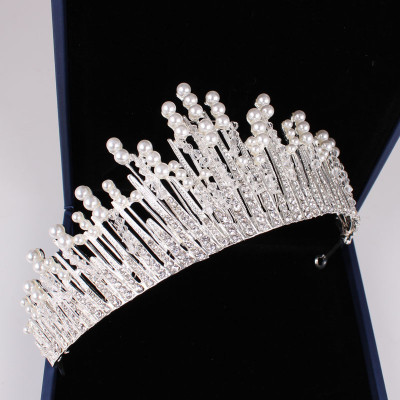 Vương miện ngọc trai cô dâu