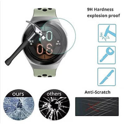 Kính cường lực 2D chống trầy xước bảo vệ cho đồng hồ GT 2E