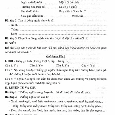 Bồi Dưỡng Tiếng Việt Lớp 5 (Dùng Cho Bộ Sách Chân Trời Sáng Tạo) - HA