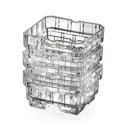 Khay Mứt, Hạt Dưa Có Thể Xếp Chồng 2 Chiều Thủy Tinh Pha Lê Ý RCR - Click Clack Stack, 200 ml